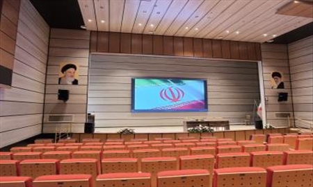 بهره برداری از نمایشگر ویدیو وال پیشرفته سالن همایش های امید دانشگاه ملی مهارت واحد استانی آذربایجان شرقی بمناسبت چهل و هشتمین بهار پیروزی انقلاب اسلامی