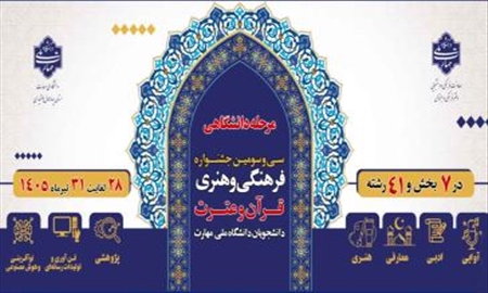 آغاز مرحله دانشگاهی سی‌وسومین جشنواره قرآن و عترت دانشگاه ملی مهارت در چهارمحال و بختیاری؛ حضور پرشور دانشجویان دختر و پسراستان آذربایجان شرقی