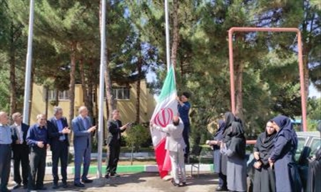آیین ملی «اهتزاز پرچم» در آغاز سال تحصیلی ۱۴۰۵-۱۴۰۶ در دانشگاه ملی مهارت واحد استانی آذربایجان شرقی برگزار شد
